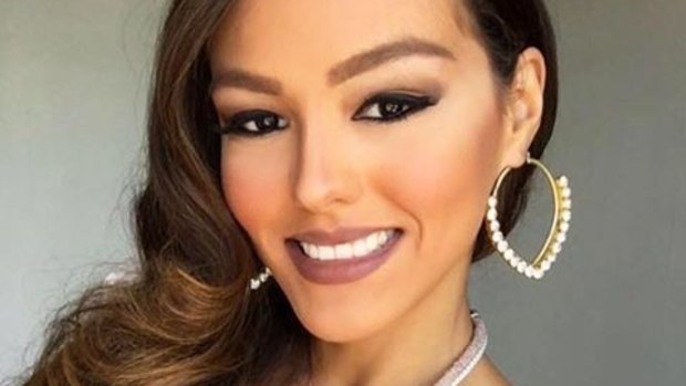 Former Miss Universe Puerto Rico Kristhielee Caride has been stripped of her title.