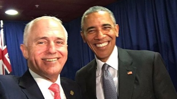 It's a very different state of affairs to when Mr Obama ranked Mr Turnbull among his favourite top three world leaders, just behind Pope Francis and Germany's Angela Merkel.