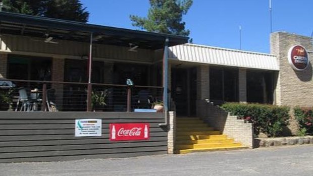The Eildon Holiday Resort where the man died.