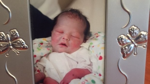 Baby Emma Folwell Kuno who was born at Sunshine Hospital and died days later in 2011.