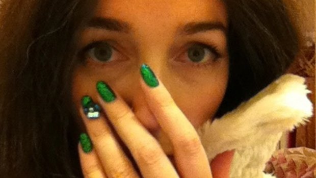 Clem Bastow's nails in 2013