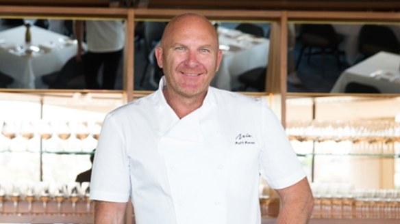 Matt Moran at his flagship restaurant.