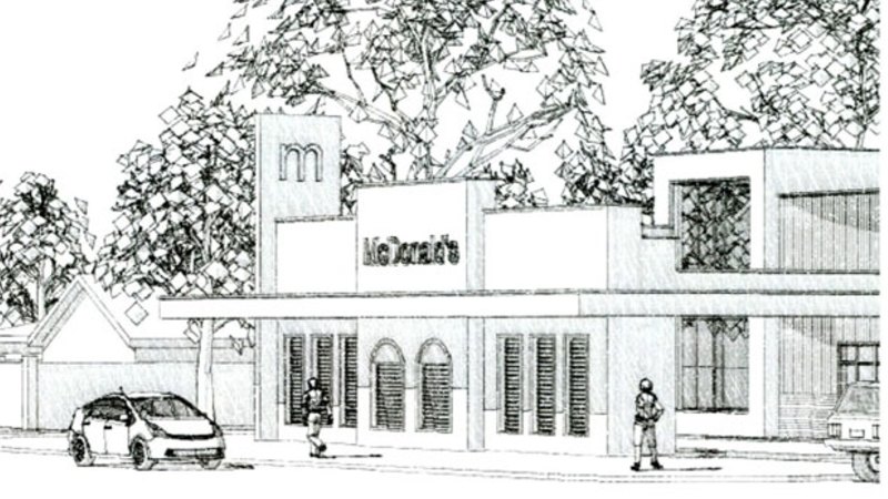 Residents Angry Mcdonald S Restaurant Planned Behind Historic Guildford Hotel