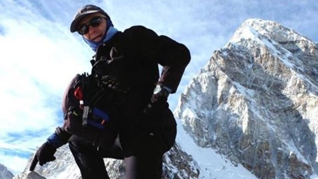 Francesco Marchetti died on Mount Everest on Sunday.
