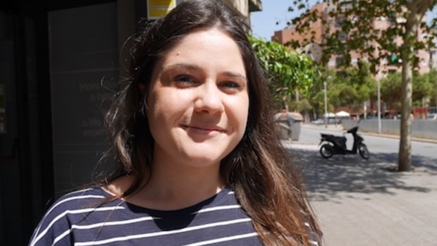 Australian Alana Reader, who was caught up in the Barcelona terrorist attack.