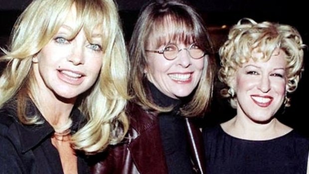 Back together on the big screen for the first time in 20 years: Goldie Hawn, Bette Midler and Diane Keaton.