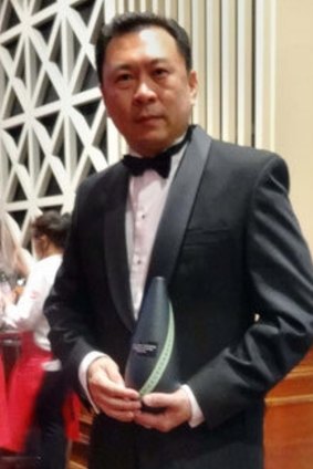 Businessman and LNP donor Tan Boon Seng.