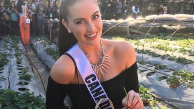 Siera Bearchell who is competing as Miss Canada has used social media as a platform to encourage body diversity.