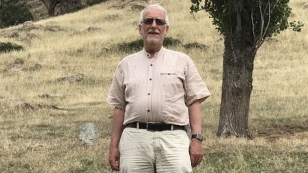 Carrillo Gantner at his family property in the hills of Victoria's High Country, which he escapes to most weekends.