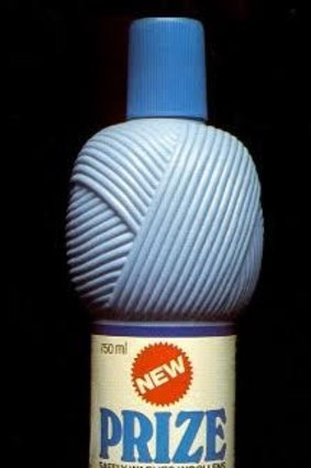 The Prize wool detergent bottle.