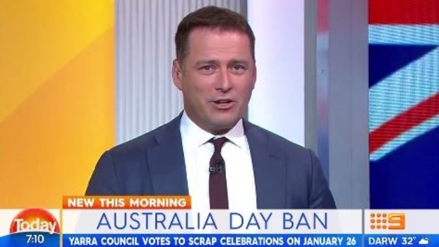Karl Stefanovic says Australia Day should be changed to January 1. 
