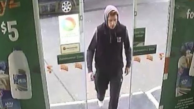 Nick Veljanovski was captured on this CCTV image at a Sydney service station on the day he disappeared.