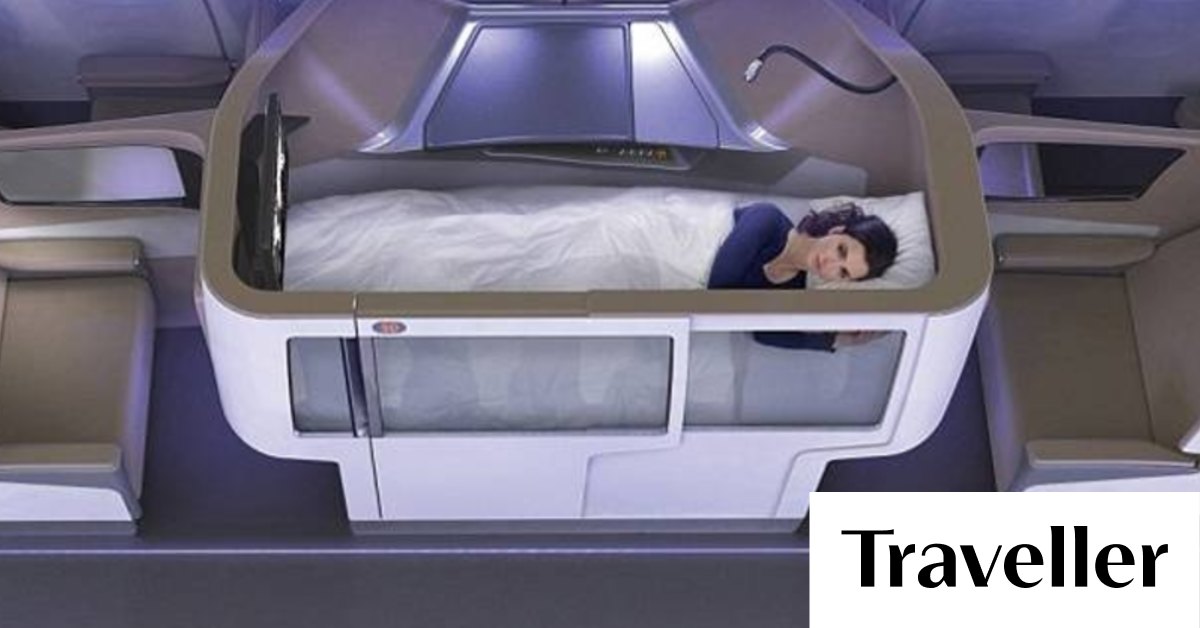 New hybrid premium cabin design for planes Firstclass bunk beds