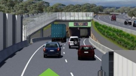 The operator of NorthConnex will be paid compensation if not enough trucks use the 9 kilometre motorway