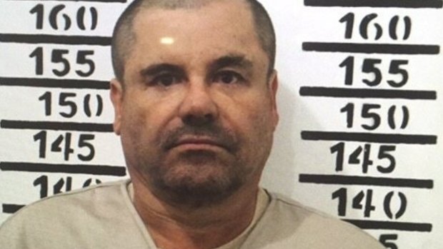 Mexico's drug lord Joaquin "El Chapo" Guzman.
