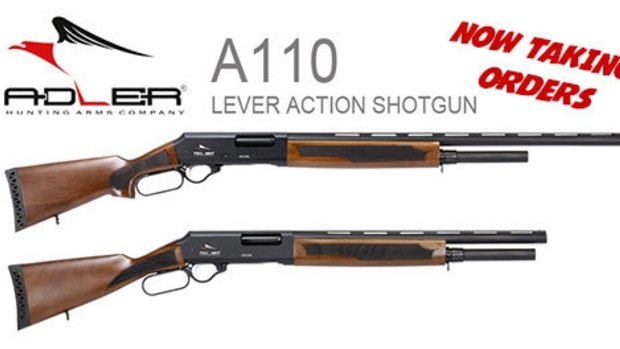 The Adler 110 shotgun.