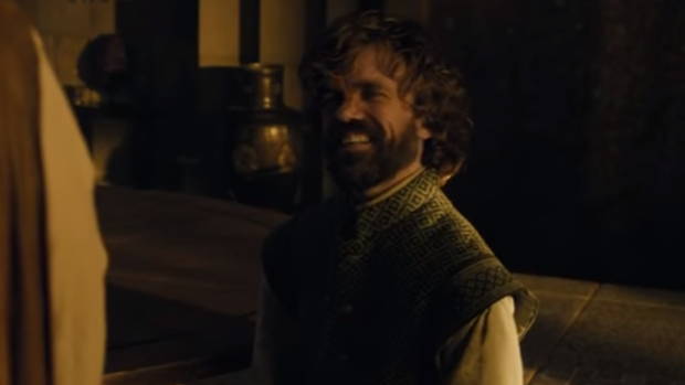 Peter Dinklage struggled with the word "benevolent", which has become a running joke on the Game of Thrones set.