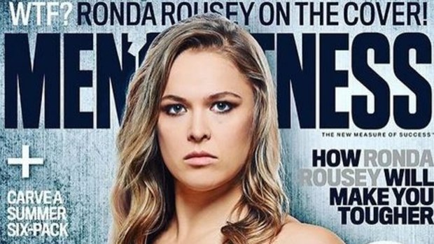 Cover star: UFC fighter Ronda Rousey.