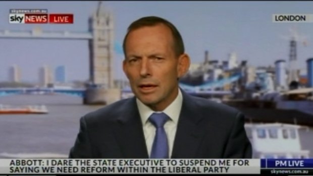 Tony Abbott has spoken out a number of times since he was toppled in September