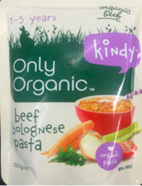Nutritionist Dr Rosemary Stanton has questioned the use of added salt in Only Organic Beef Bolognese.
Pasta.