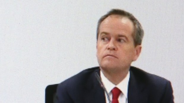 Bill Shorten appearing before the Royal Commission into Trade Union Governance and Corruption.