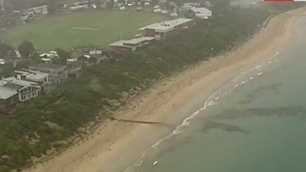 Visibilty was 'really bad' on the water off Barwon Heads when the plane went down.