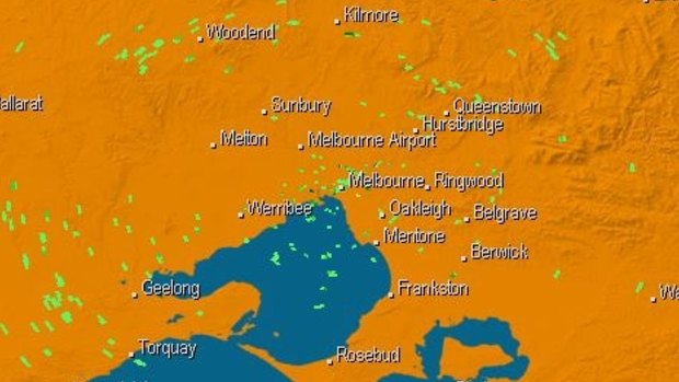 Patchy showers this morning, but there's a 70 per cent chance of rain this afternoon.