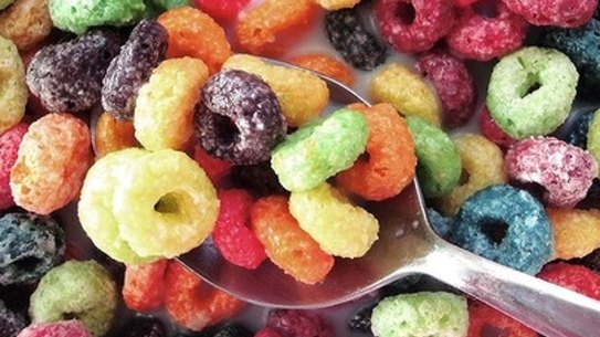 Fruit Loops for breakfast and you could even make necklaces and bracelets with them as well! So versatile. 