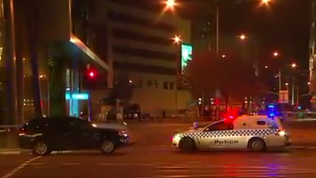 Shots were fired outside Crown casino on May 18.