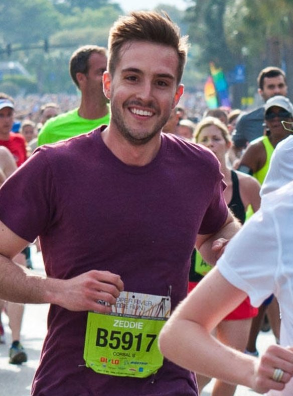 Zeddie Little: the "ridiculously photogenic" runner who became a meme.