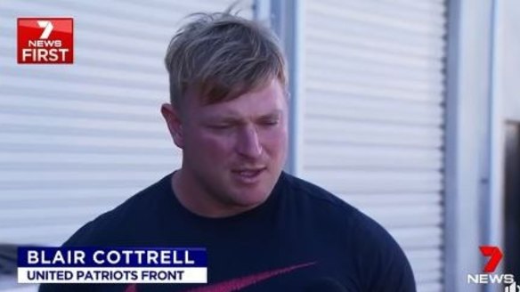 Mr Cottrell has previously been convicted of racial vilification. 