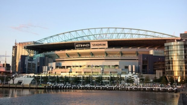 Under Eddie McGuire's plan, Etihad Stadium would be demolished. 