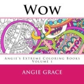Angie's Extreme Colouring Books Amazon $10