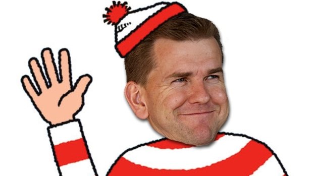 Queensland Attorney-General Jarrod Bleijie has been as seldom spotted as Wally during the LNP's re-election campaign.