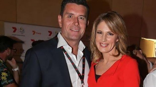 Bill McDonald and Sharyn Ghidella of Seven News Brisbane.