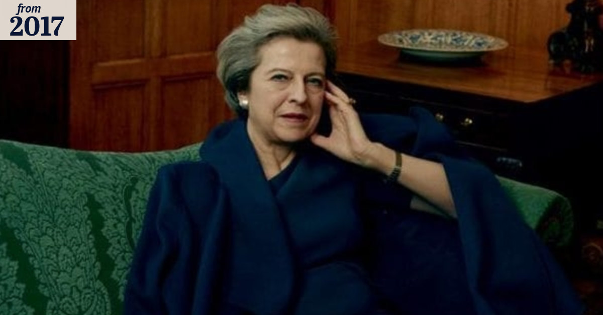 Theresa May now the first British Prime Minister to pose for American Vogue