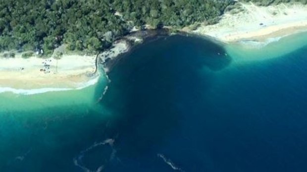 A giant sinkhole near Fraser Island captured readers' imaginations in September.