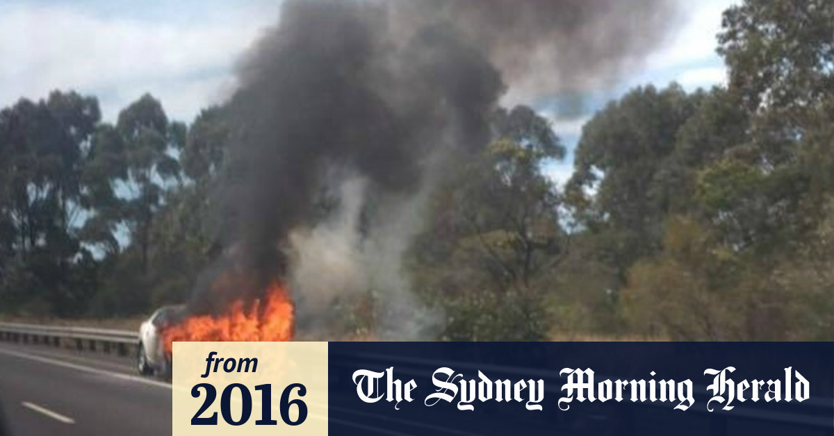 Car starts bushfire in Sydney's south as NSW experiences high fire danger