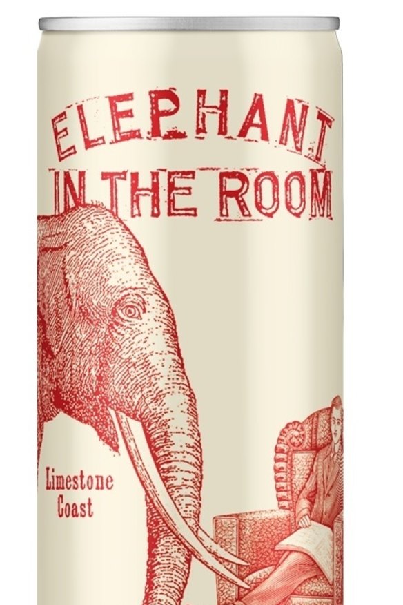 Fourth Wave Elephant chardonnay can.