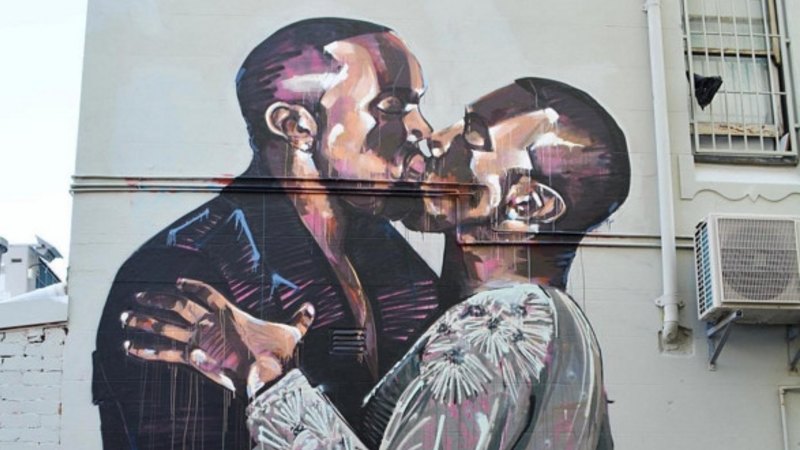 Artist Scott Marsh Paints Over Kanye Loves Kanye Mural Claims