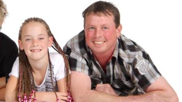 Ricky Stephens was driving a dune buggy when it rolled and killed his nine-year-old daughter Sophie.
