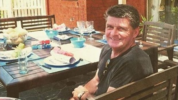 Gary Faull had been raking leaves outside his neighbour's Corio home when he was hit by a trailbike. He died 10 days later.