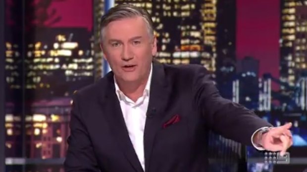 Eddie McGuire returned to The Footy Show after a 12-year absence.