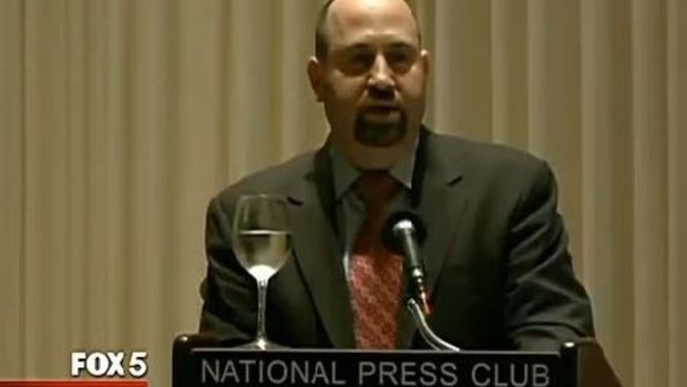 Daniel Rosen, seen here delivering a speech, has admitted guilt.