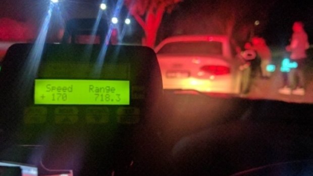 Victoria Police clocked two teen drivers at 170km/h in an 80km/h zone.