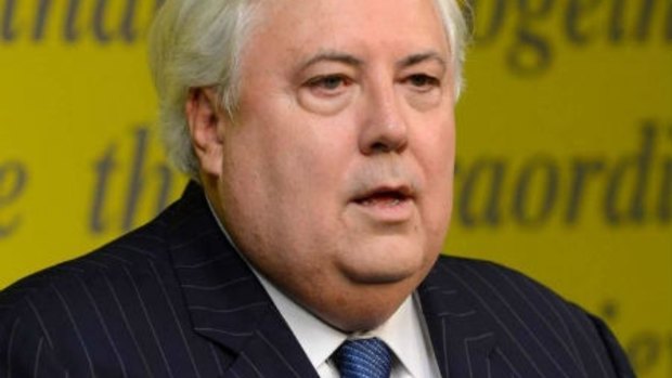 Clive Palmer accuses administrators of aiding and abetting a breach of trust and causing serious breaches of the Queensland Nickel Joint Venture Agreement.
