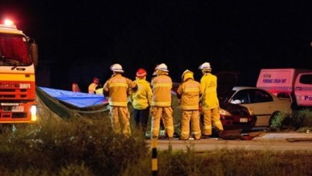fatality at Helidon Spa on Warrego Highway.