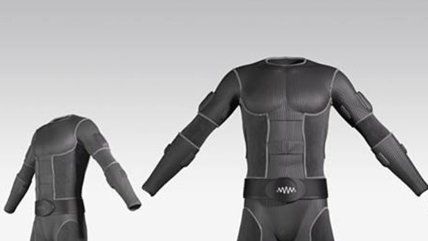 The Tesla Suit is designed to work with virtual reality for an immersive, tactile experience.