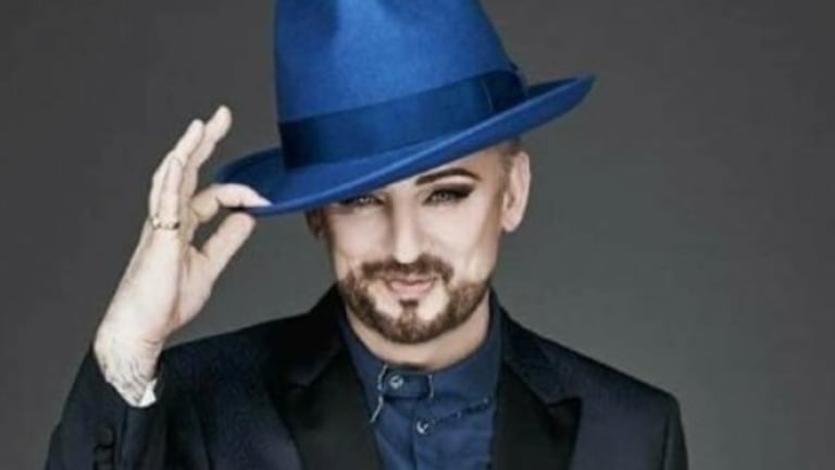 Entertainment chameleon Boy George DJs in Melbourne before joining The