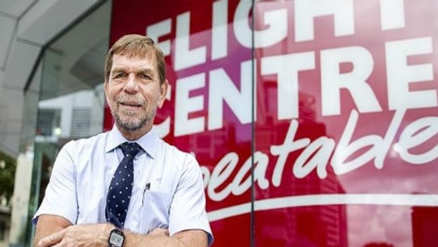 Flight Centre founder Graham Turner says "travellers have... been the big winners in this low-fare environment"; investors, not so much.